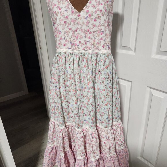 LoveShackFancy X Camille Pocketed Babydoll Dress Women’s Size XL - Picture 8 of 10